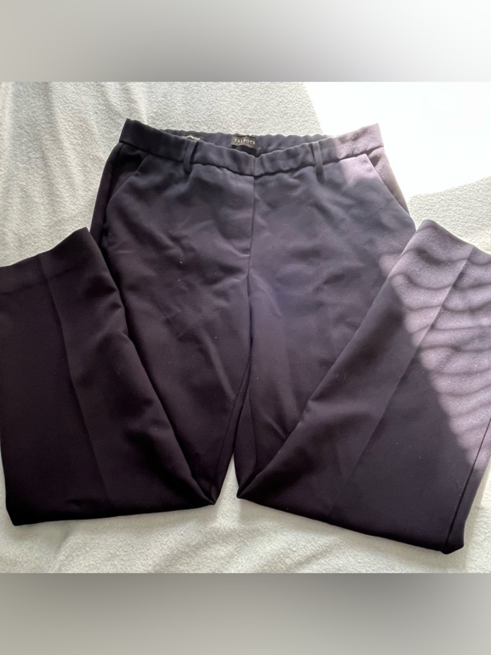 Talbots Women's Dark Navy Cambridge Pant Trousers (Women’s Size 10*)